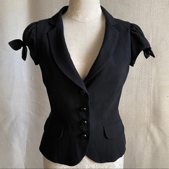 Moschino Jackets & Blazers - Moschino M Retro Pinup Short Sleeved Blazer Jacket